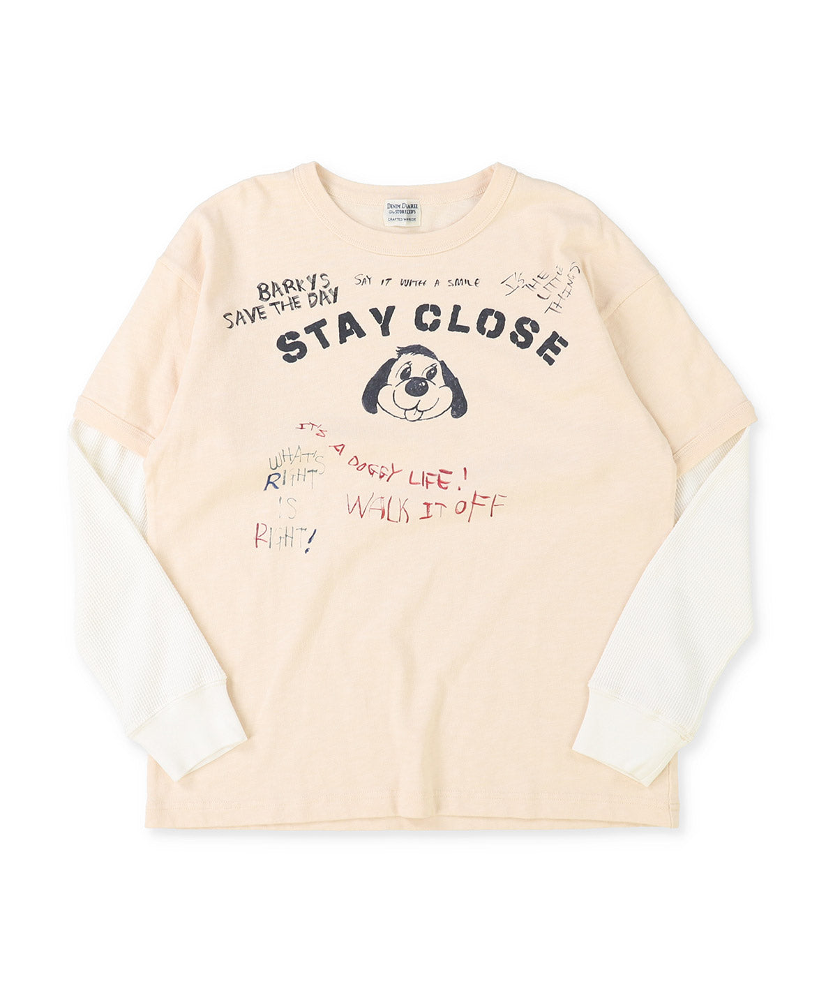 STAY CLOSE Long Sleeve Tee(LADIES)