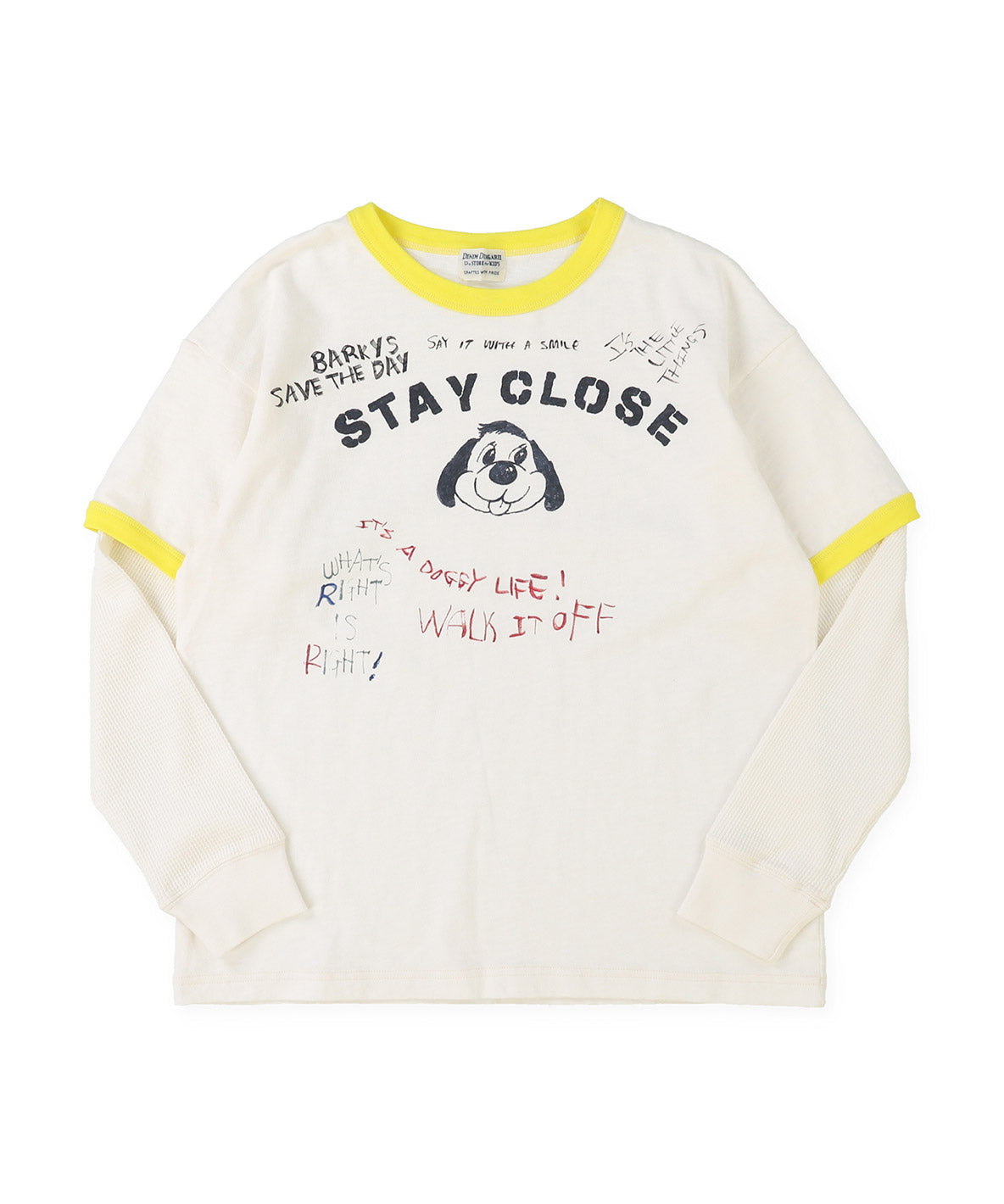 STAY CLOSE Long Sleeve Tee(LADIES)