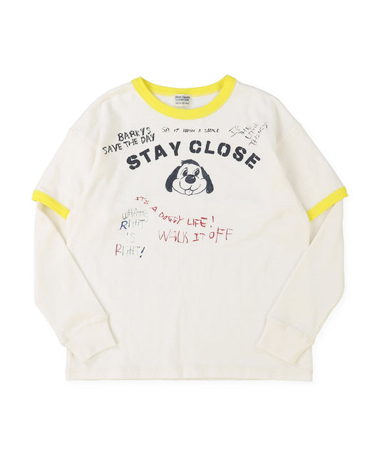 STAY CLOSE Long Sleeve Tee(LADIES)