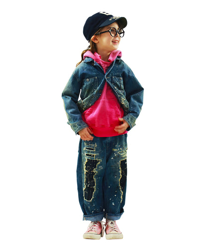 Vintage Fleece Simple Sweat Hoodie