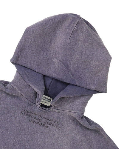 Vintage Fleece Simple Sweat Hoodie(LADIES)