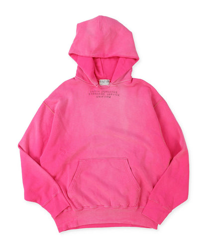 Vintage Fleece Simple Sweat Hoodie(LADIES)
