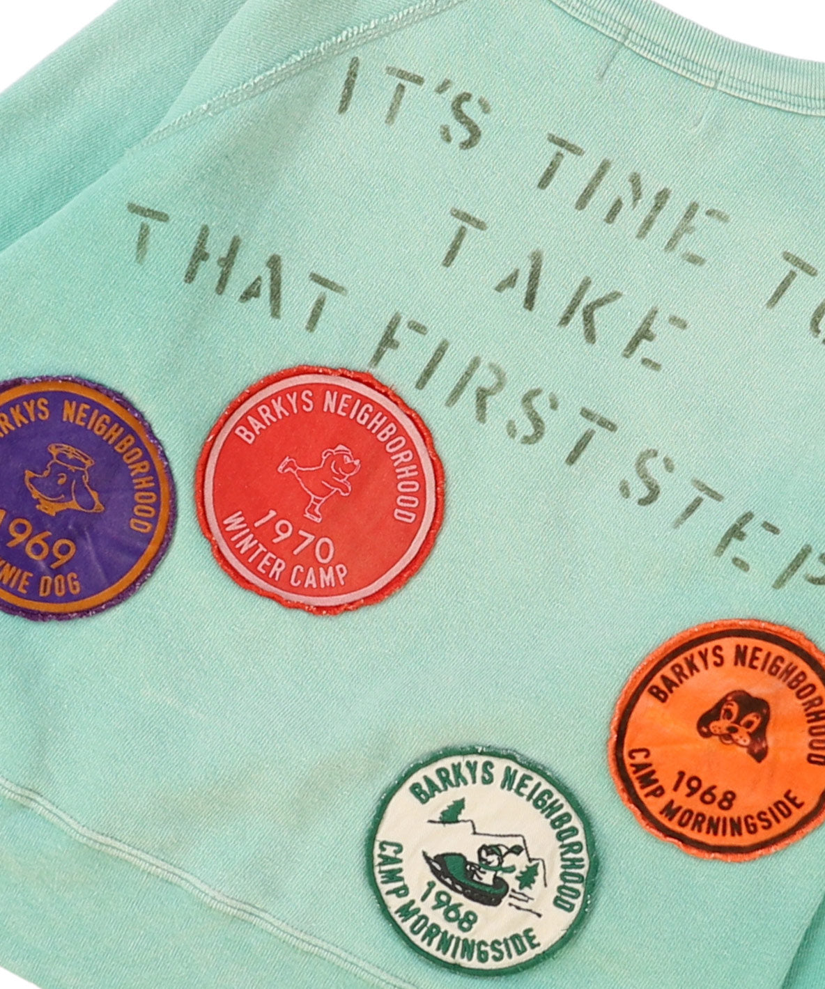 Vintage Fleece Patch Sweatshirt – FITH ONLINE STORE