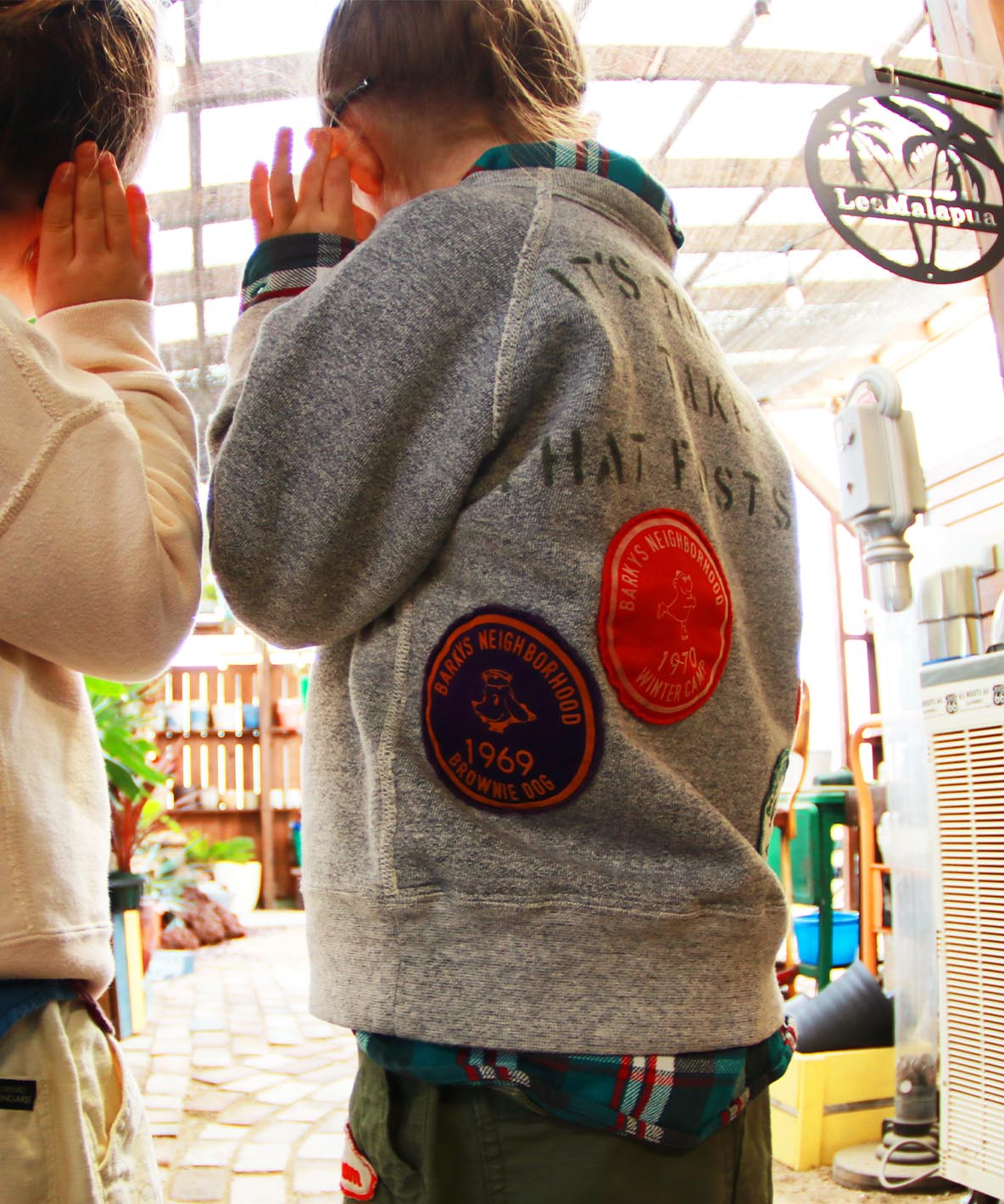 Vintage Fleece Patch Sweatshirt