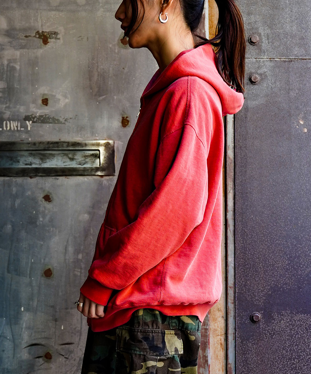 PENNIE Zip-up Sweat Hoodie(LADIES)