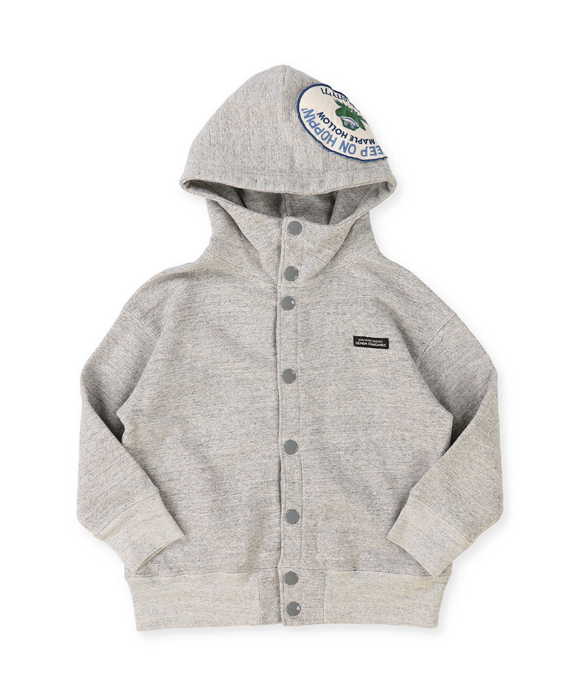 Patch Sweat Hoodie Jacket