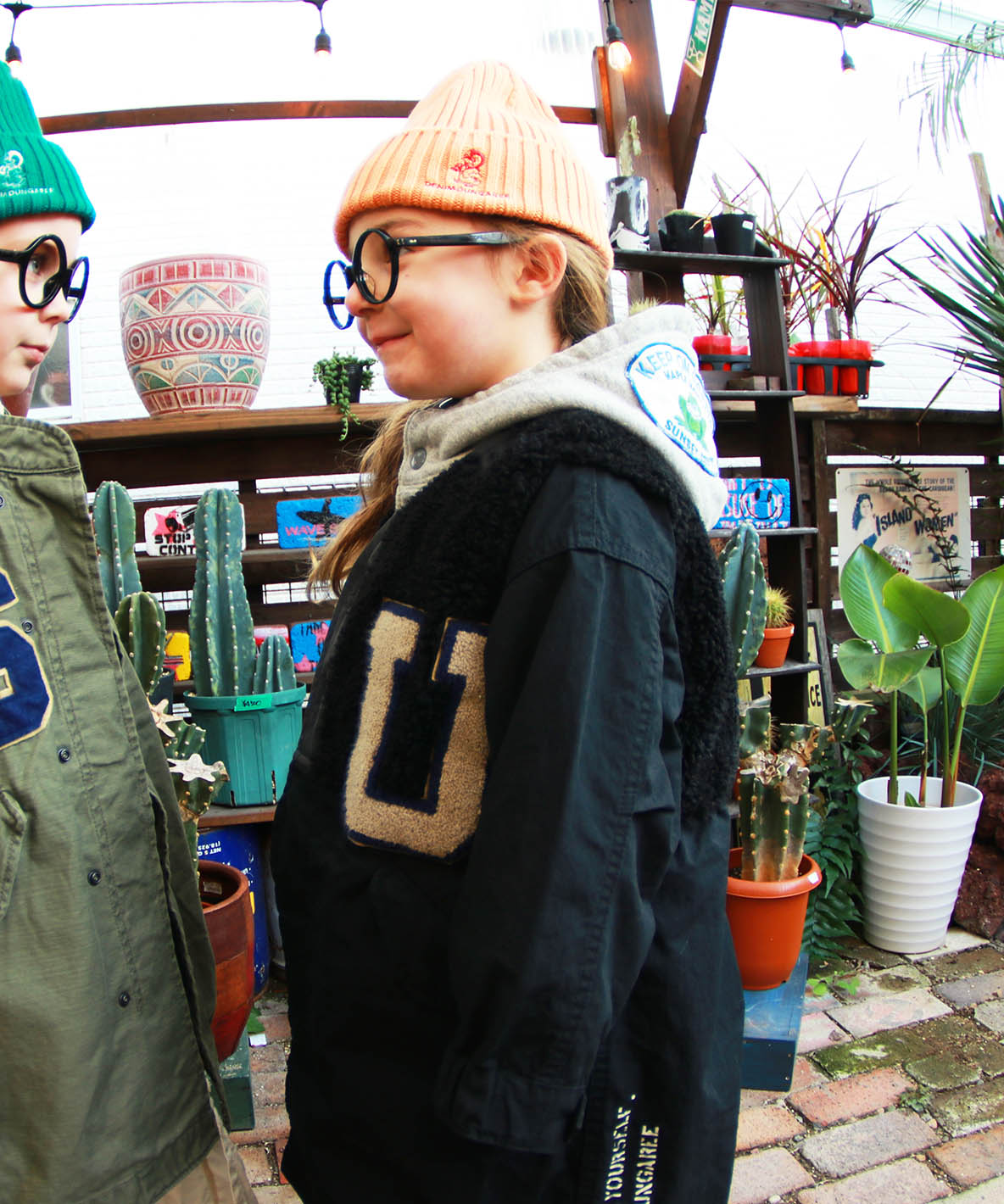 denim & dungaree ワッペンスウェット⭐️ denim & dungaree ワッペンスウェット⭐️