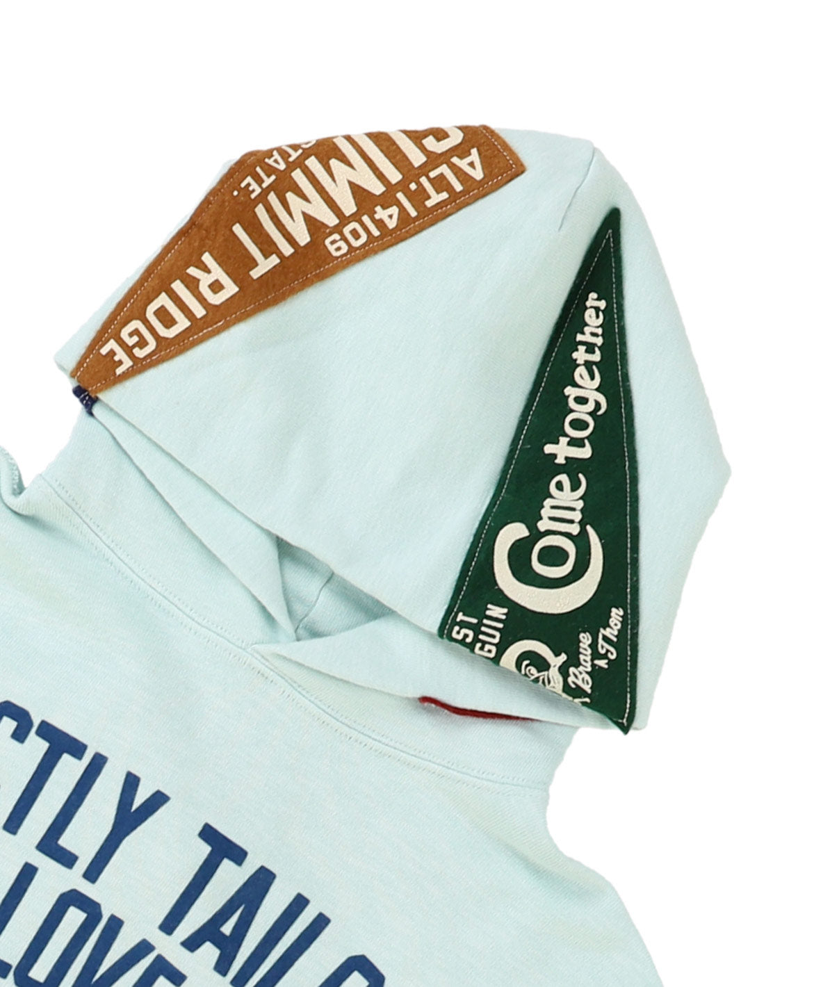 Pennant Sweat Hoodie(LADIES)