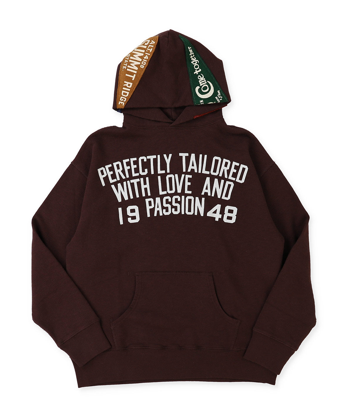 Pennant Sweat Hoodie(LADIES)