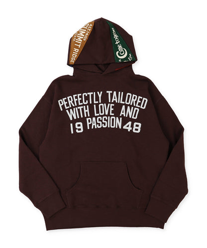 Pennant Sweat Hoodie(LADIES)