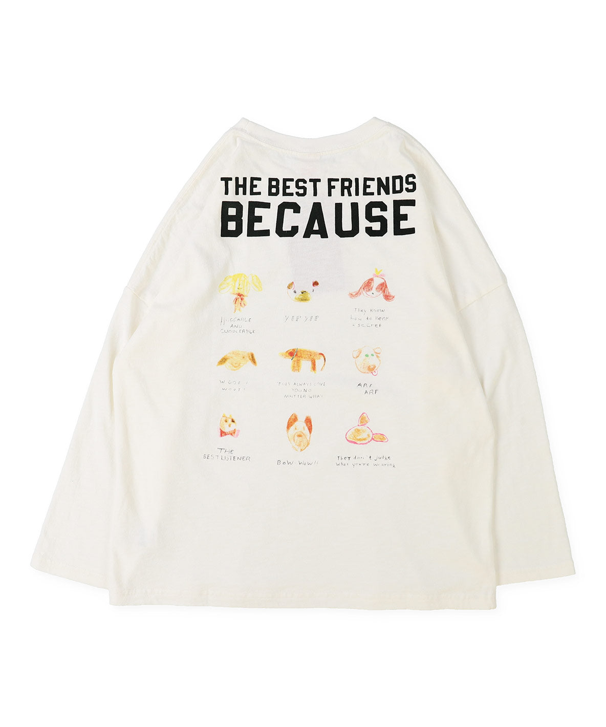 SUPERSTAR Long Sleeve Tee(LADIES)