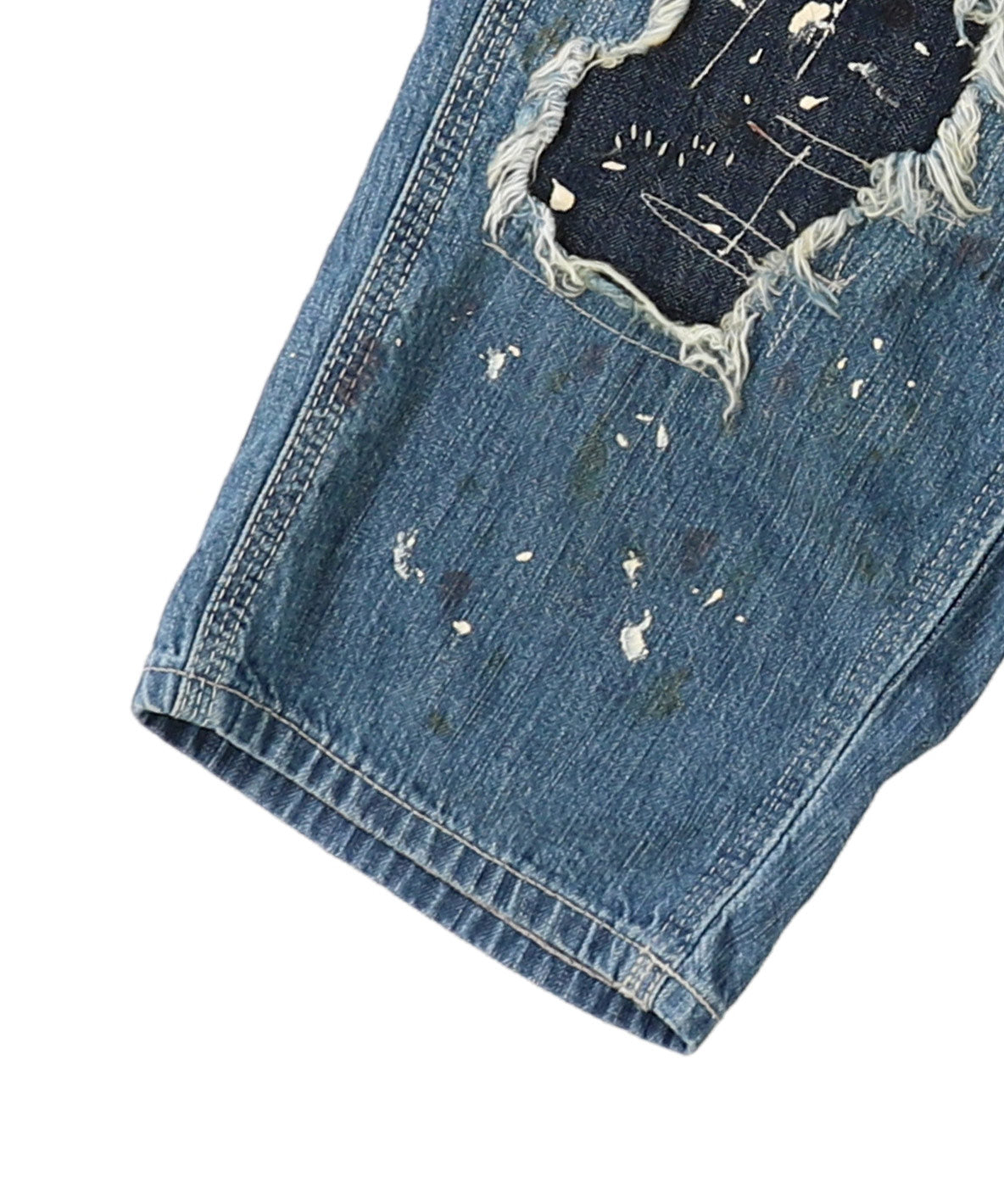 8oz Denim Remake Easy Pants