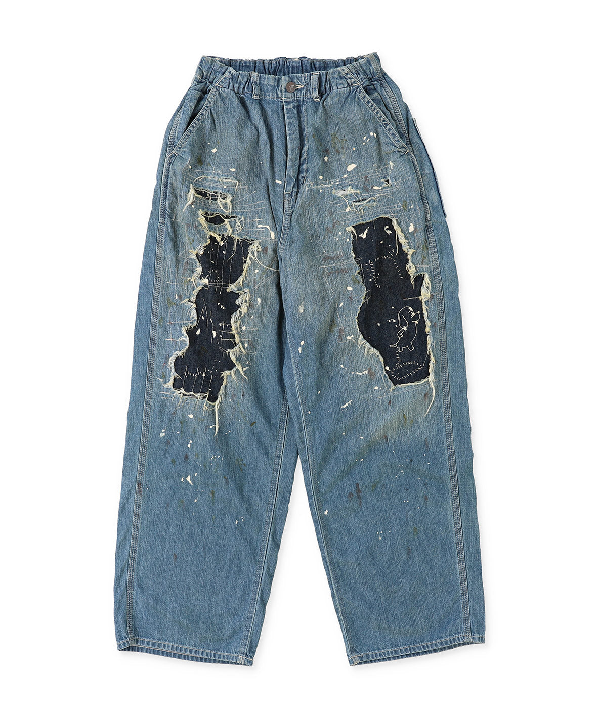 8oz Denim Remake Easy Pants(LADIES)