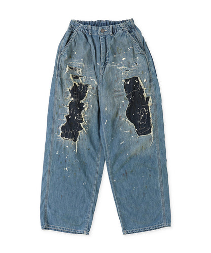 8oz Denim Remake Easy Pants(LADIES)