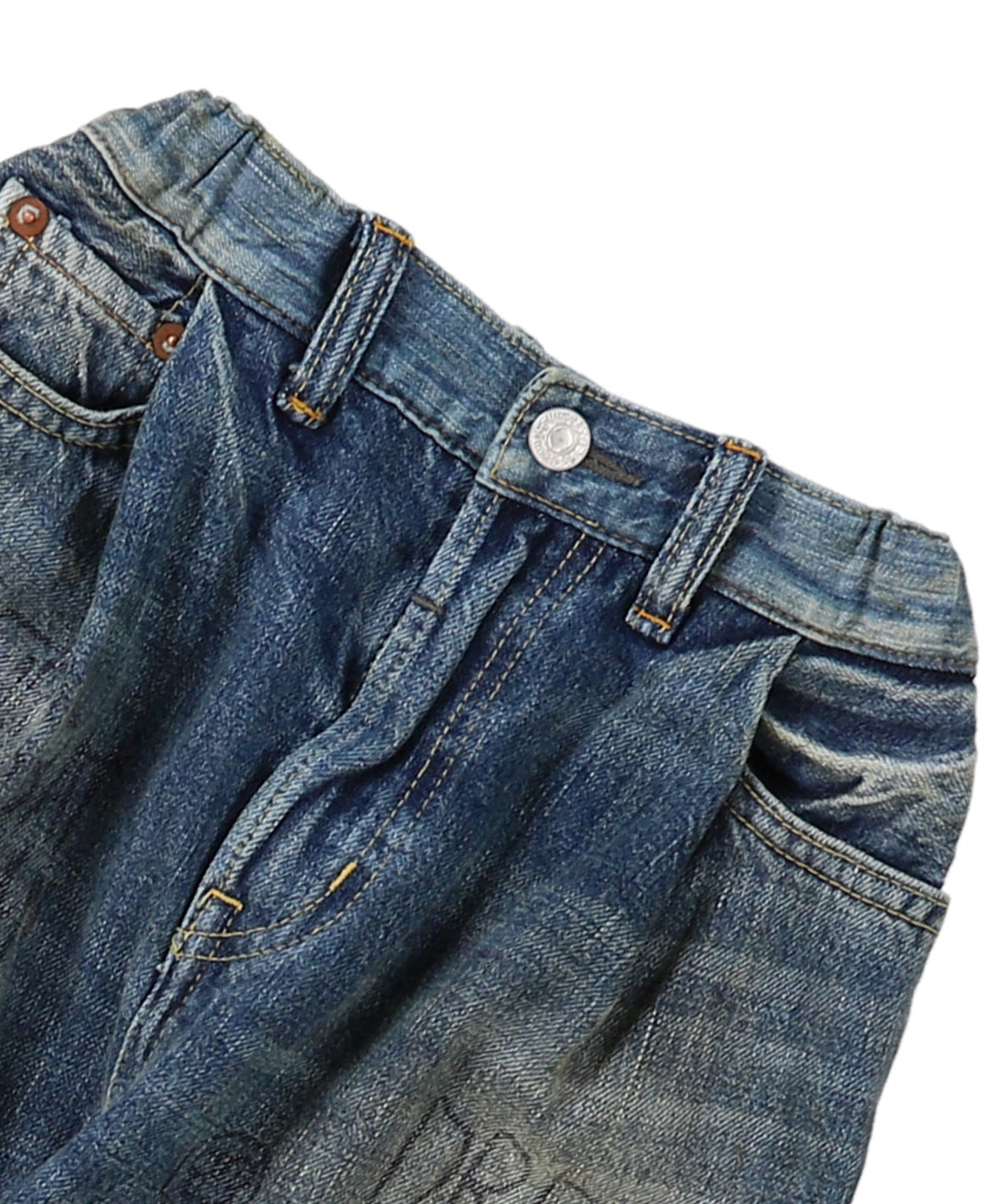 Air Denim Scribble Easy Pants