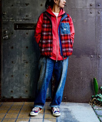 Air Denim Scribble Easy Pants(LADIES)