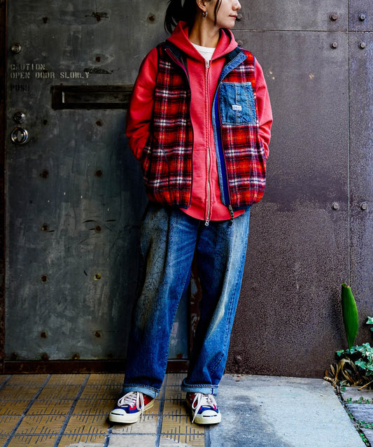 Air Denim Scribble Easy Pants(LADIES)