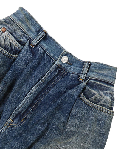 Air Denim Scribble Easy Pants(LADIES)