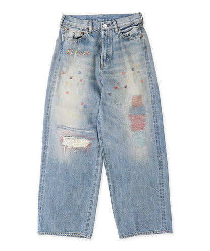 12ozHOME MADE Denim Remake Pants(LADIES)