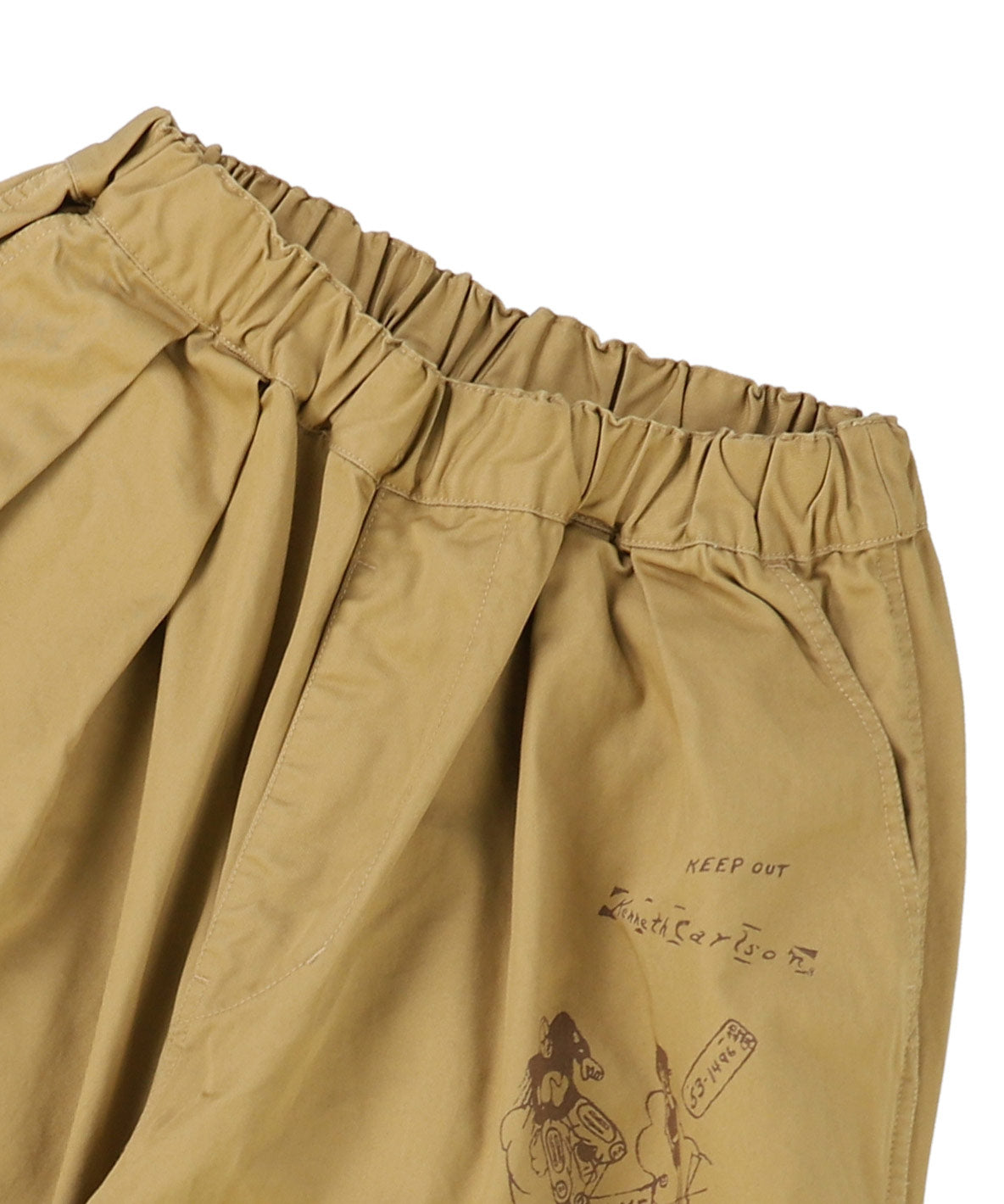 Compact Chino Gaucho Pants(LADIES)