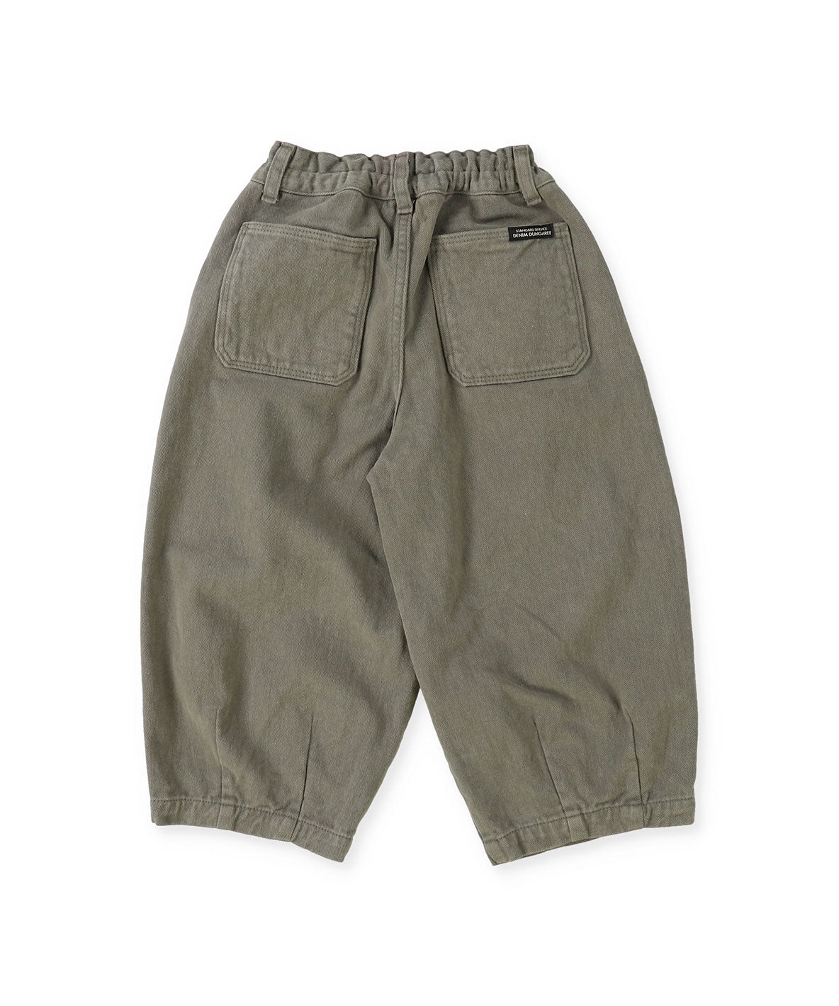 Wool-back Twill Colorful Balloon Pants