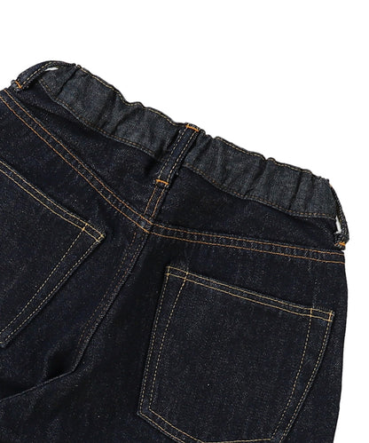 Wool-lining Denim Easy Pants