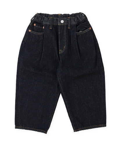 Wool-lining Denim Easy Pants