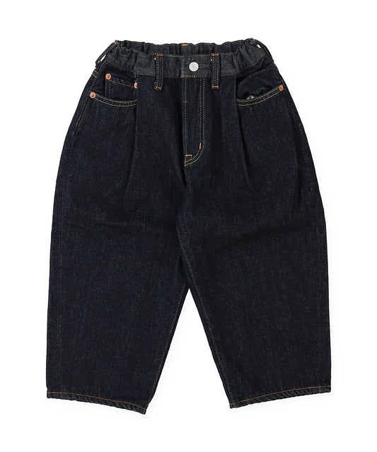 Wool-lining Denim Easy Pants