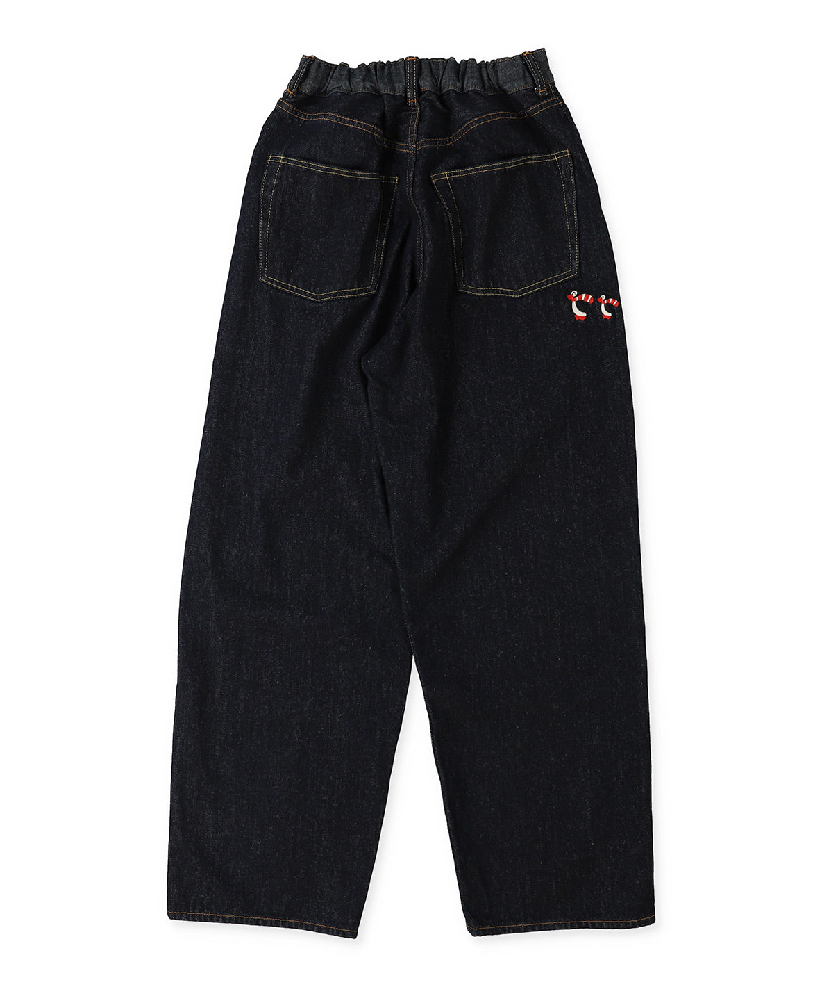 Wool-lining Denim Easy Pants(LADIES)