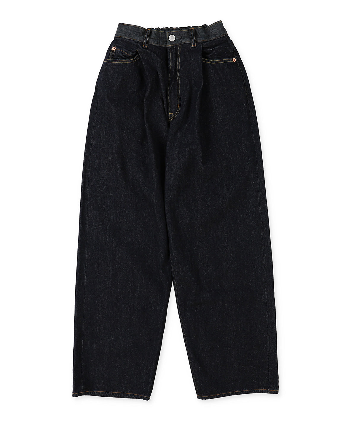 Wool-lining Denim Easy Pants(LADIES)