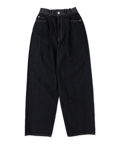 Wool-lining Denim Easy Pants(LADIES)