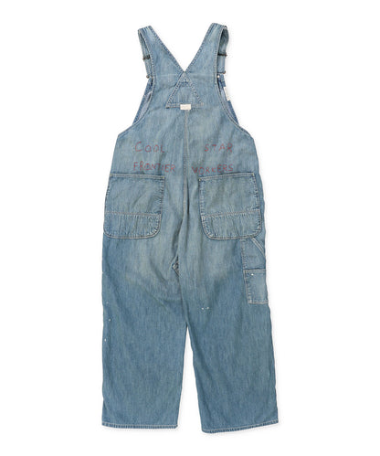 8oz Denim Remake Sarrouel Overalls(LADIES)