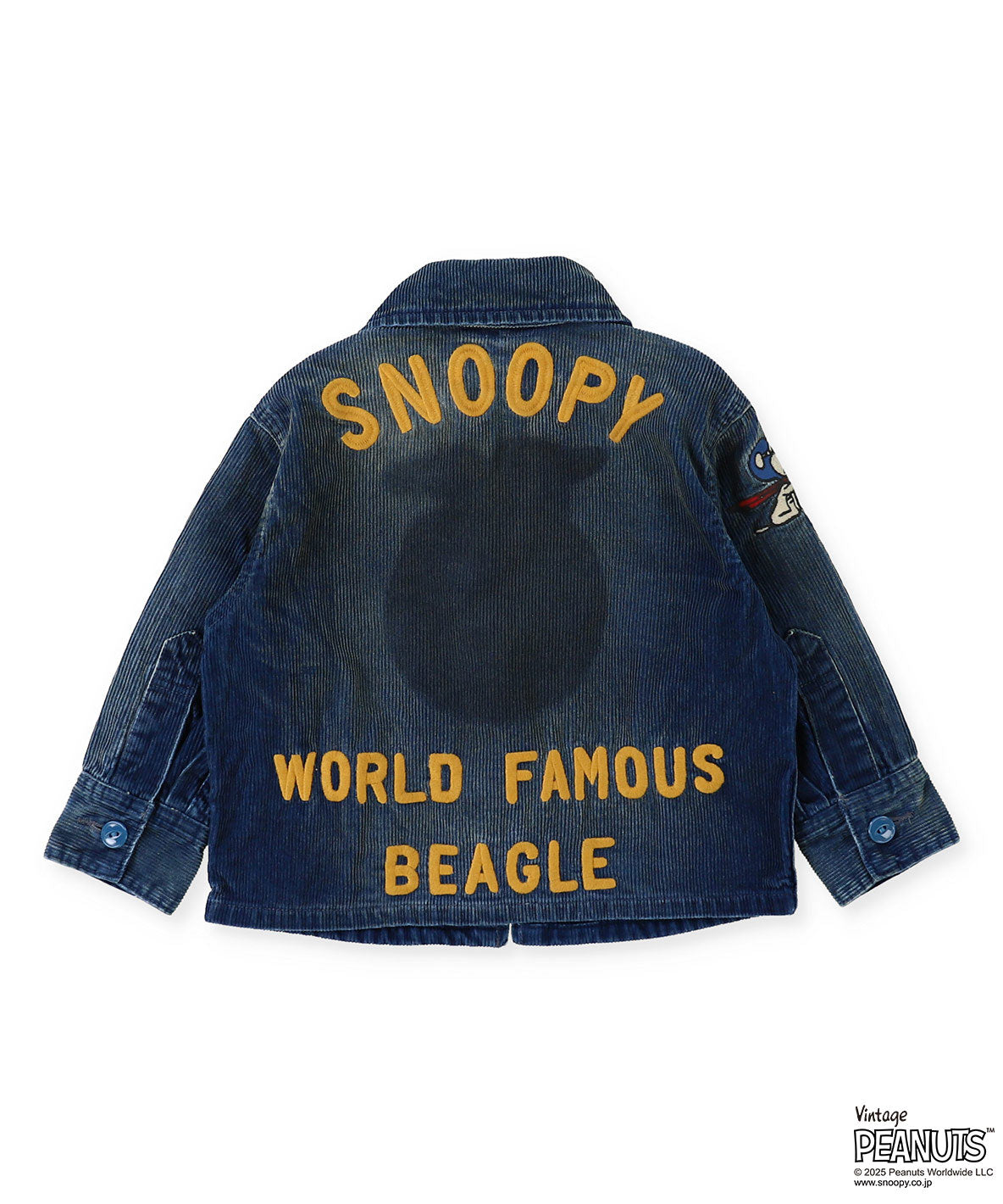 Indigo Corduroy SNOOPY Jacket – FITH ONLINE STORE