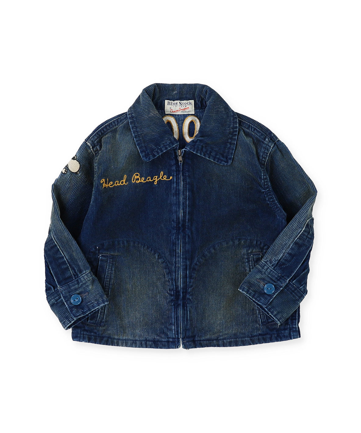 Indigo Corduroy SNOOPY Jacket – FITH ONLINE STORE