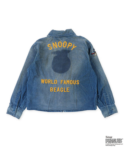 Indigo Corduroy SNOOPY Jacket(LADIES)