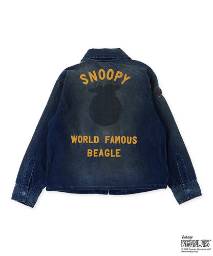 Indigo Corduroy SNOOPY Jacket(LADIES)