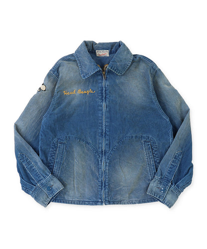 Indigo Corduroy SNOOPY Jacket(LADIES)