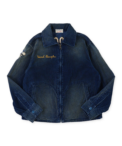 Indigo Corduroy SNOOPY Jacket(LADIES)