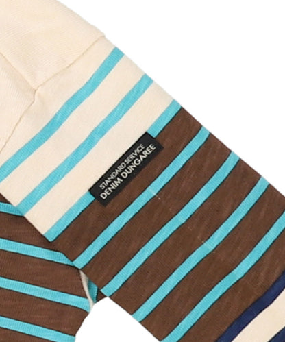 SNOOPY Striped Print Tee