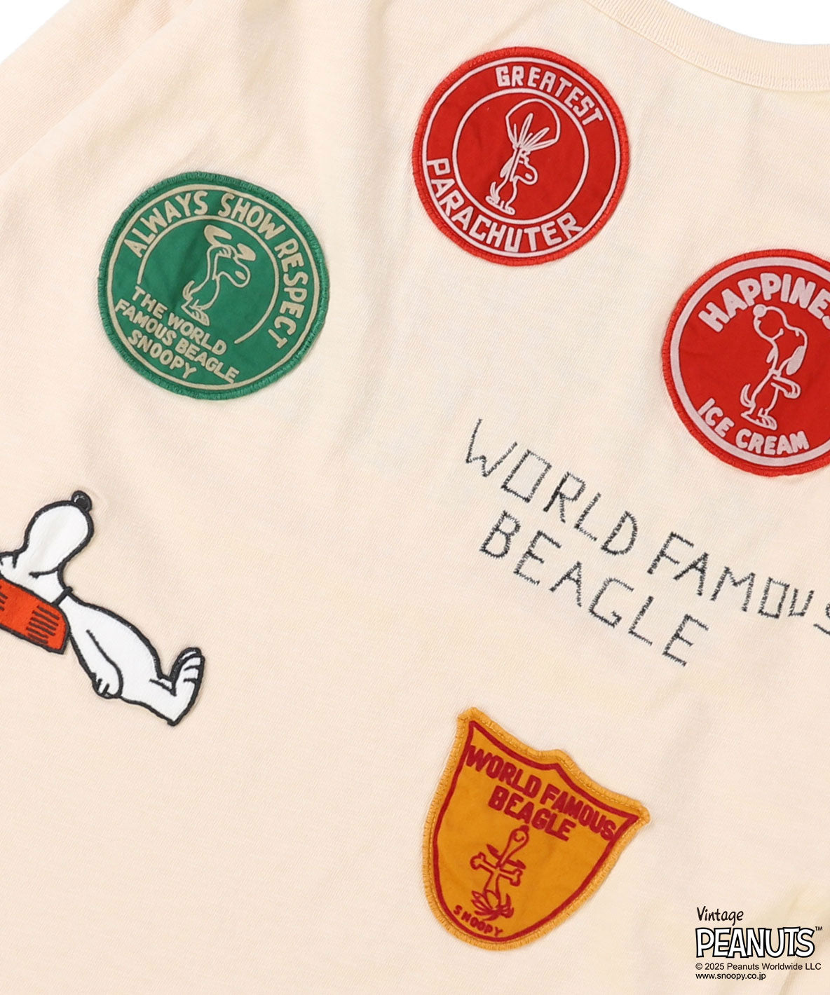 SNOOPY HEAD Tee(LADIES)