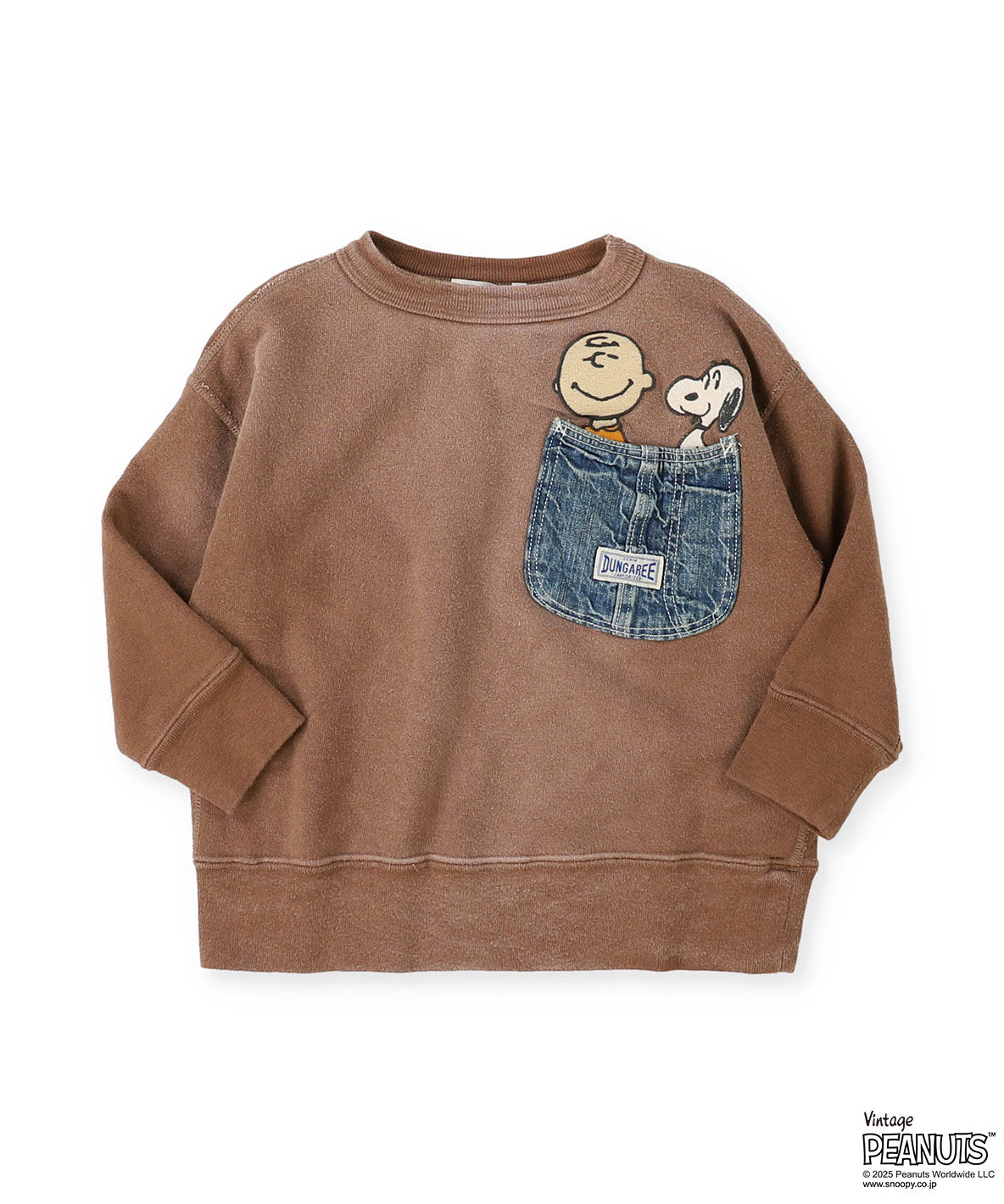 Vintage Fleece SNOOPY Pocket Sweatshirt