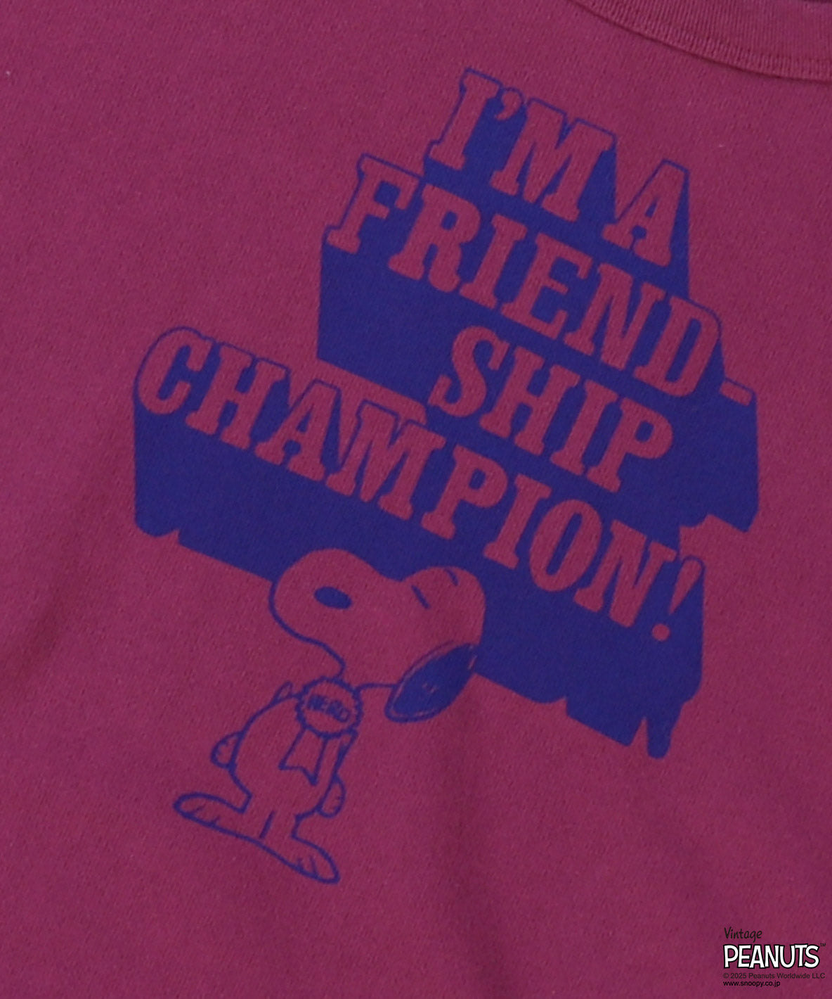 SNOOPY HERO Sweatshirt(LADIES)