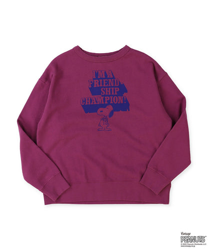 SNOOPY HERO Sweatshirt(LADIES)