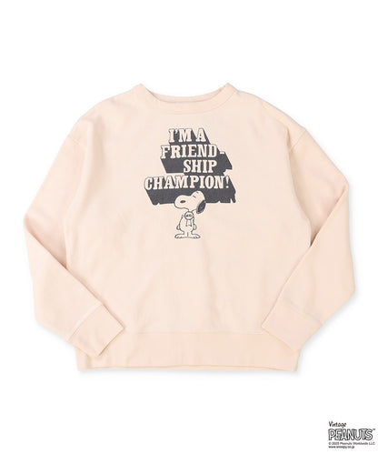 SNOOPY HERO Sweatshirt(LADIES)