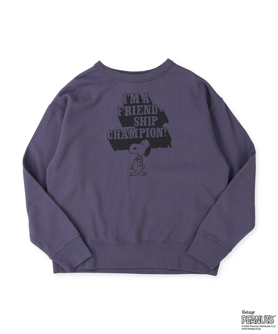 SNOOPY HERO Sweatshirt(LADIES)