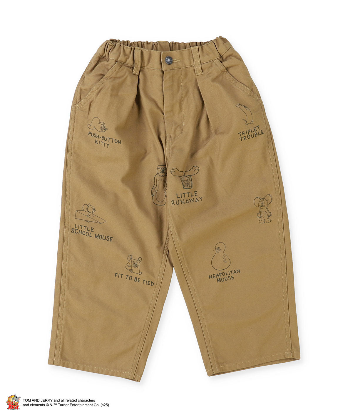 Back Satin TOM AND JERRY Pants