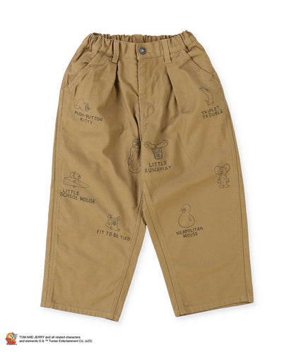 Back Satin TOM AND JERRY Pants