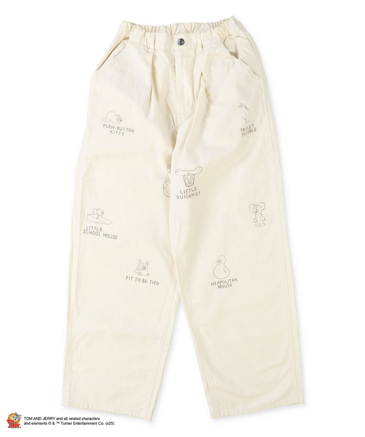 Back Satin TOM AND JERRY Pants(LADIES)
