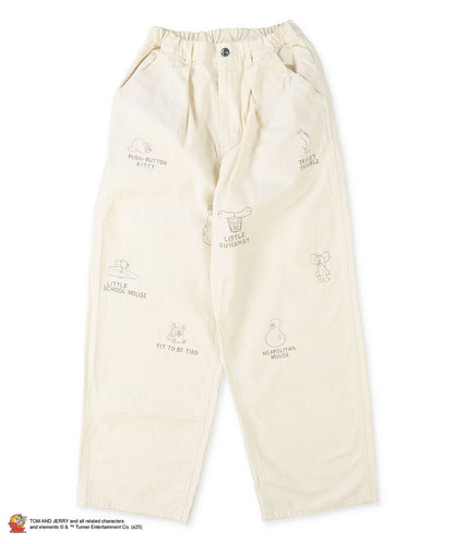 Back Satin TOM AND JERRY Pants(LADIES)