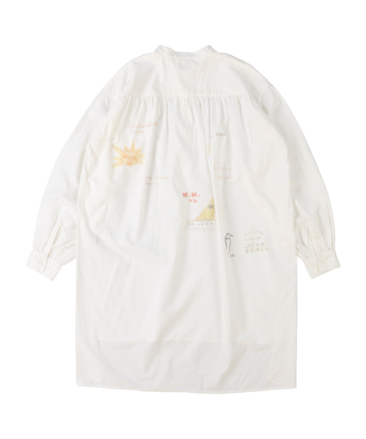 Popelin Grandpa Shirt(LADIES)